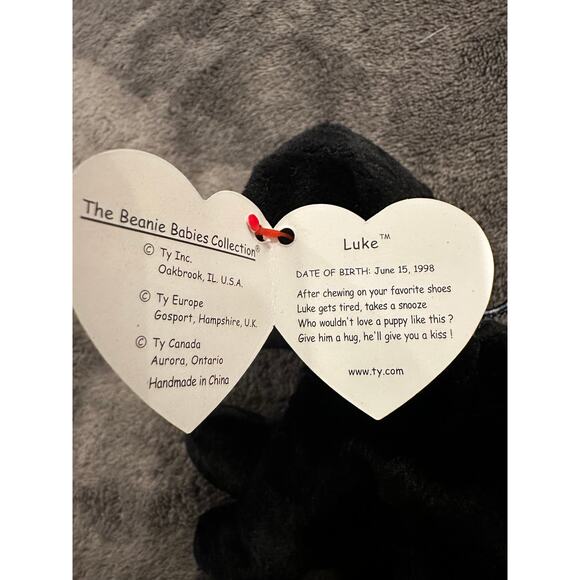 TY Beanie Baby - Luke - MWMTs Stuffed Animal Toy - Picture 3 of 9
